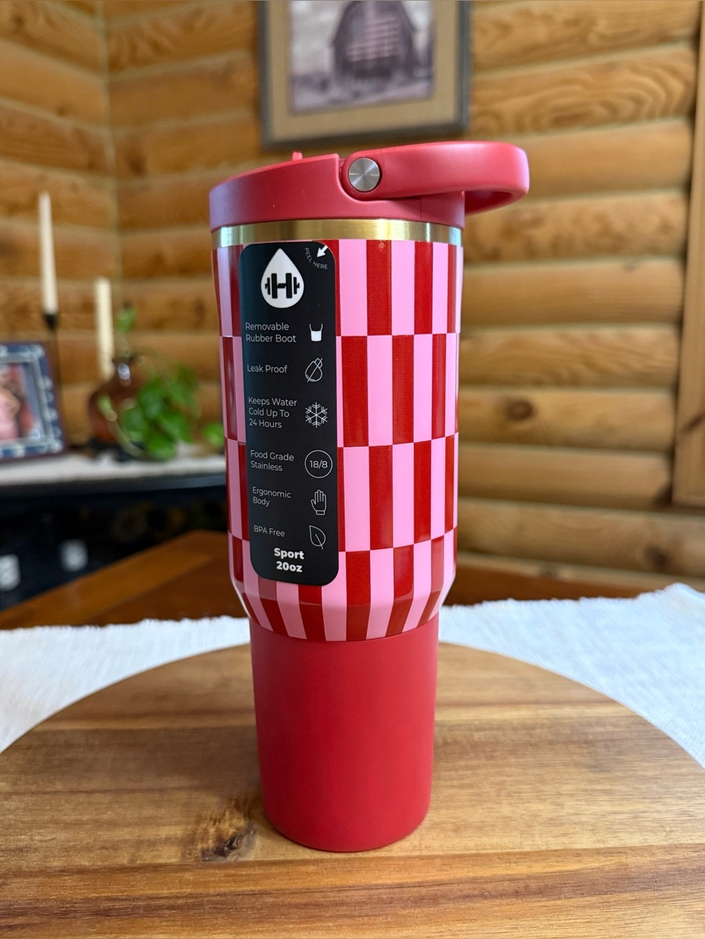 BE MINE HydroJug 20oz Sport Water Bottle * LEAKPROOF